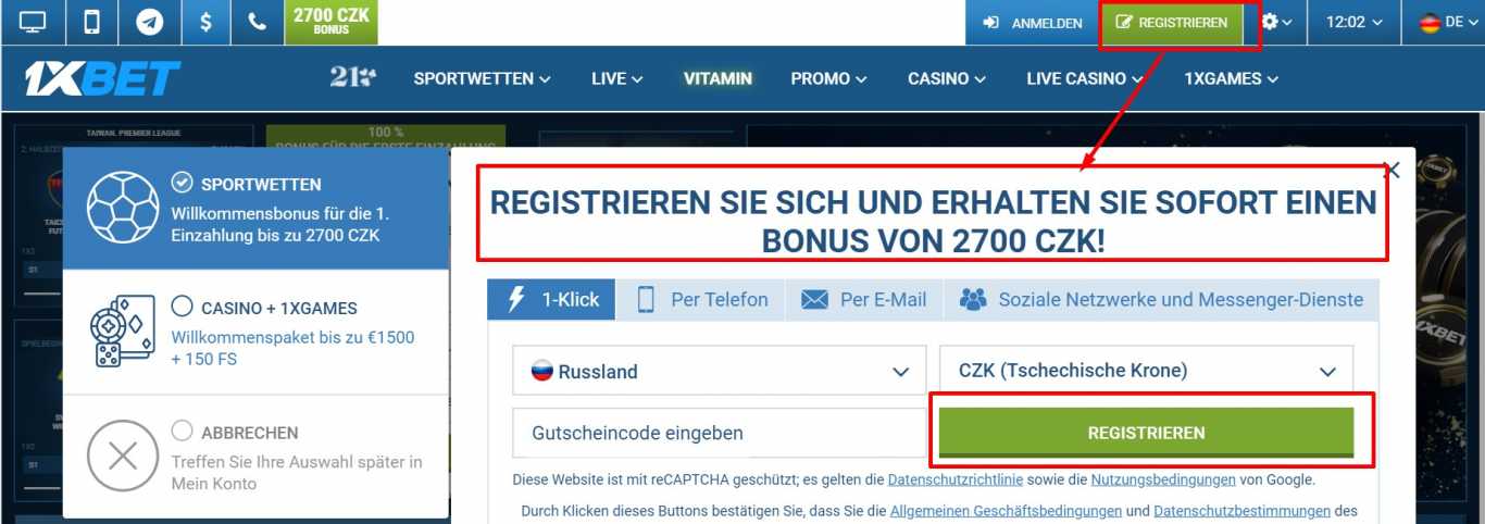 Großzügige Boni bei 1xBet Anmelden Großzügige Boni bei 1xBet Anmelden